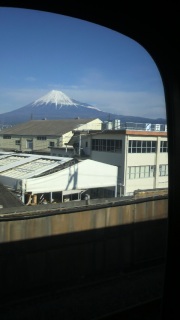 新幹線なう。